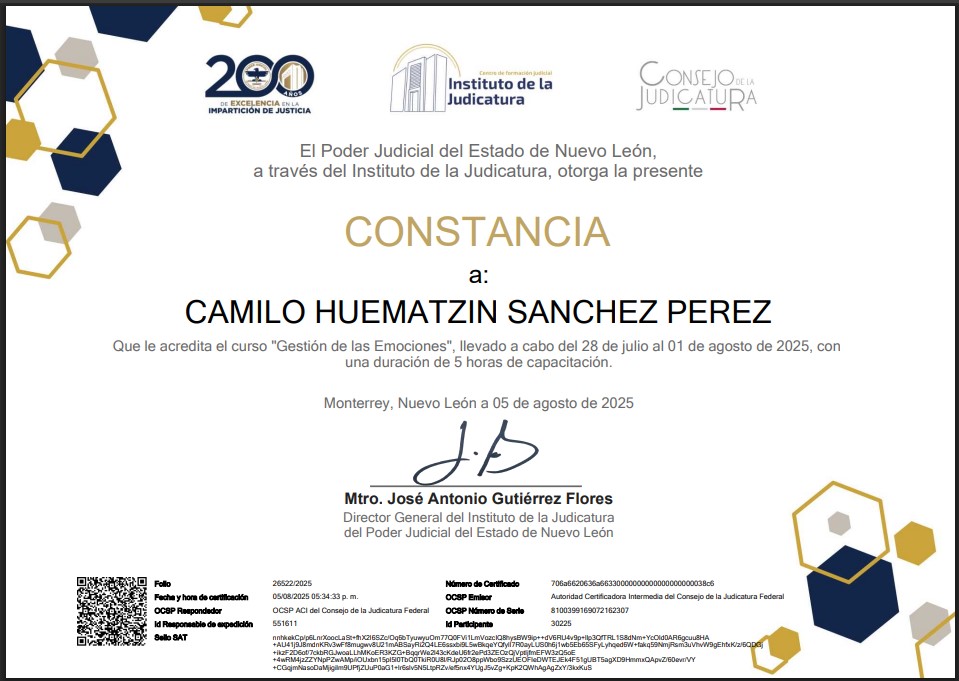 Certificado 10