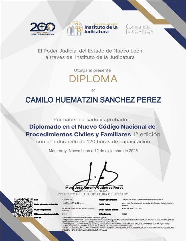 Certificado 6